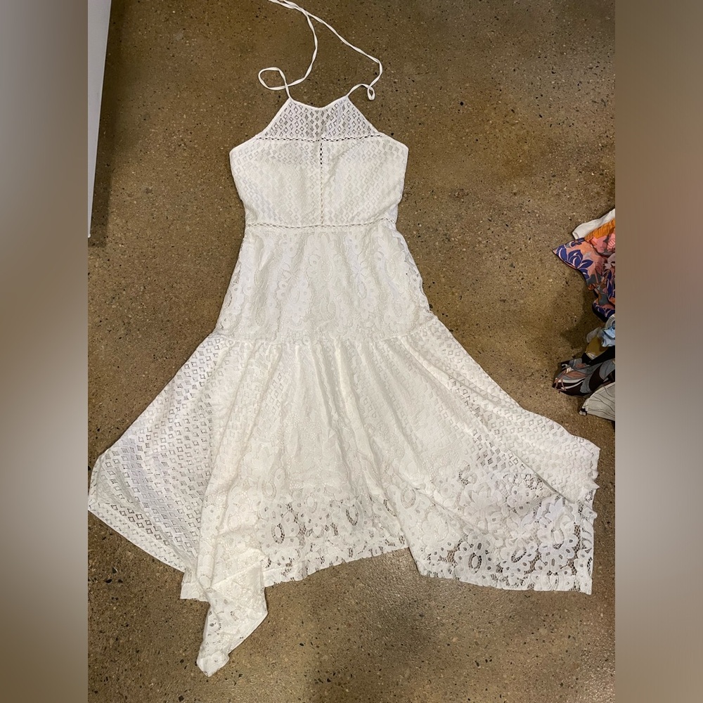 Bridal bachelorette white fairy dress